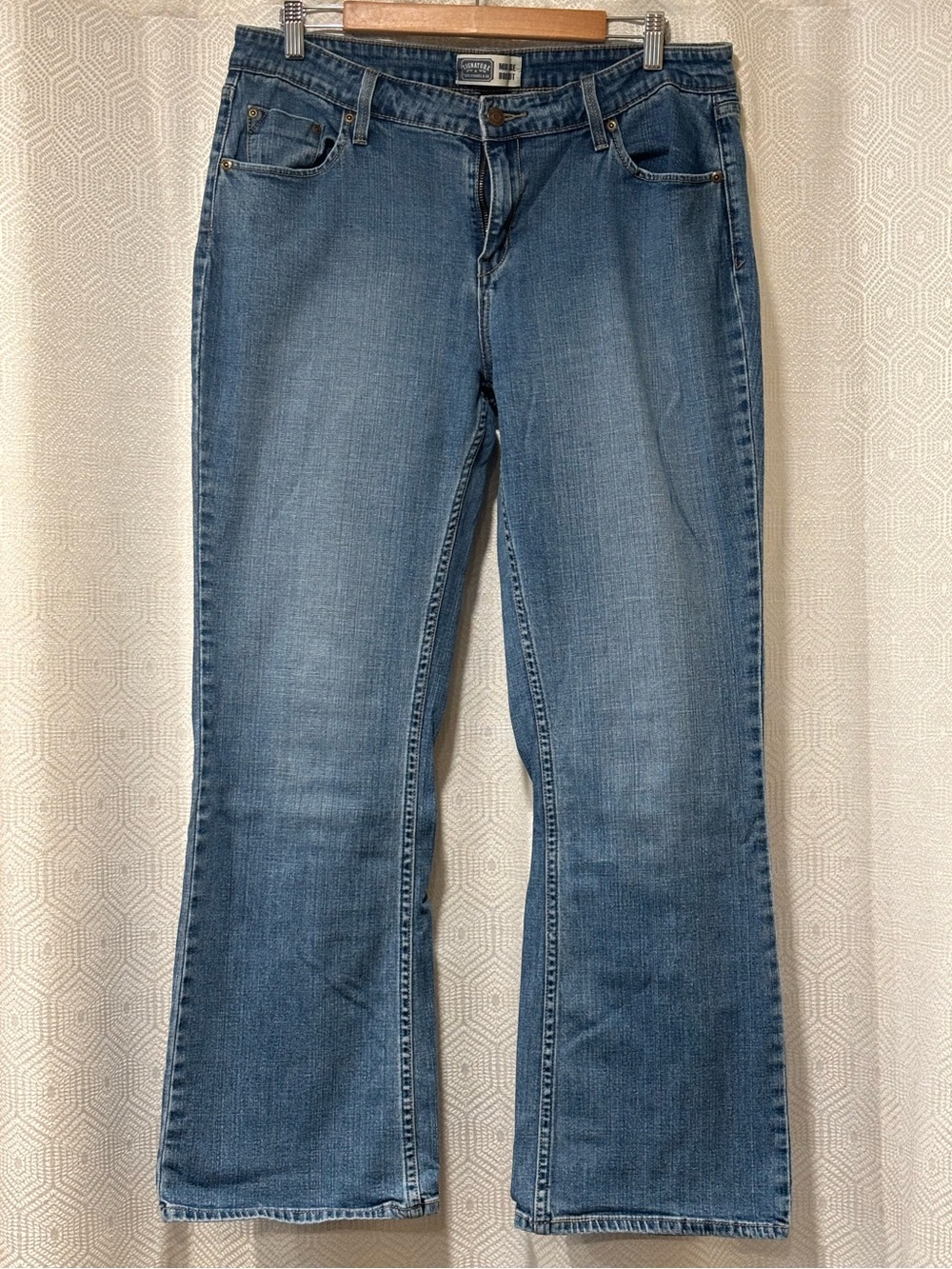 Signature by Levi Strauss Women's Blue Bootcut Jeans